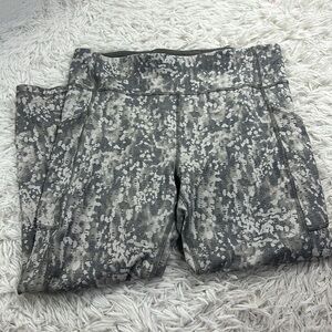 Lululemon Invigorate High-Rise Crop 23" Gritstone White Opal Multi